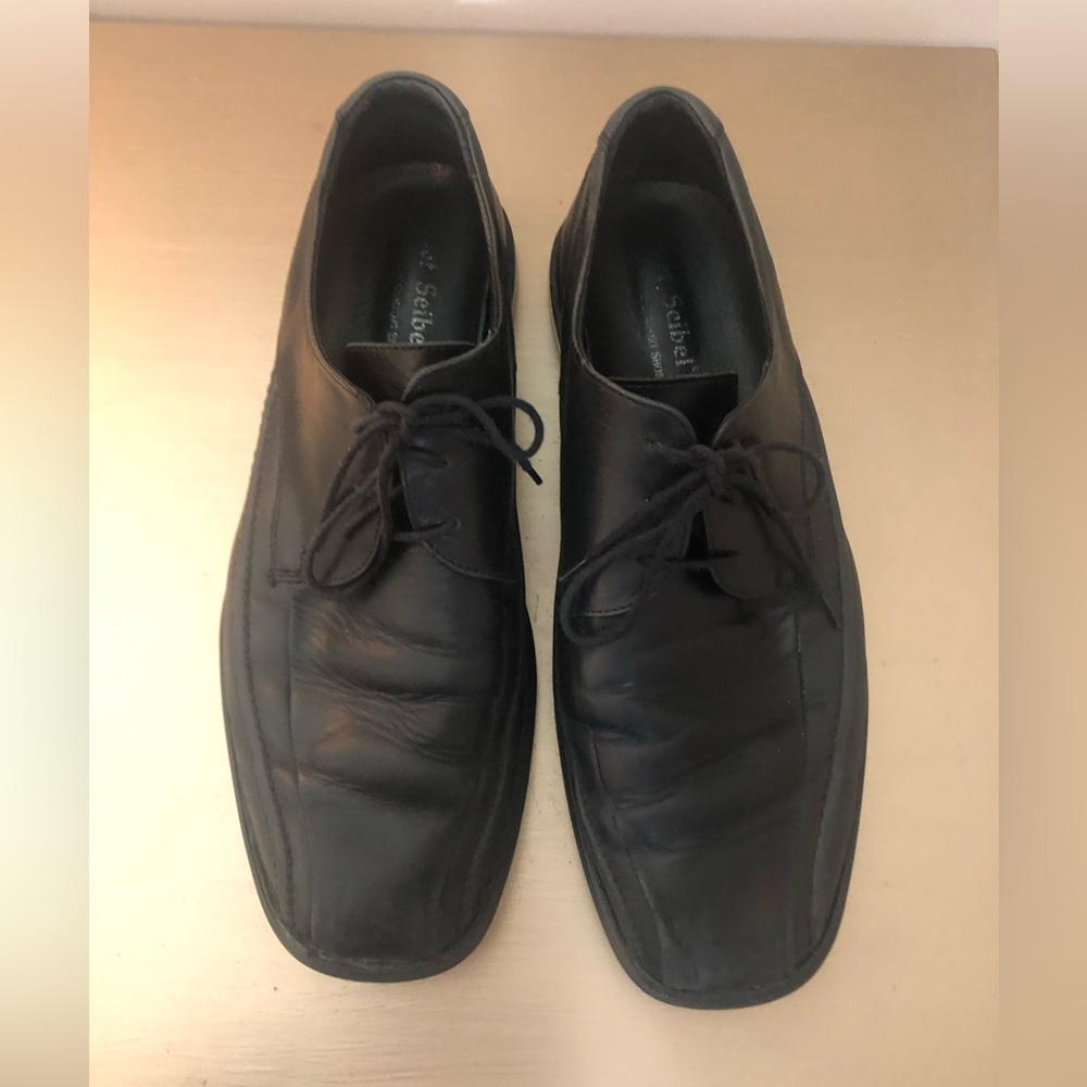 Josef Seibel Mens Black Rubber sole lace up shoes Size 43 or Size 11 - Picture 2 of 11